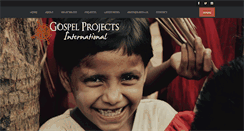Desktop Screenshot of gospelprojects.org